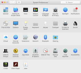System Preferences